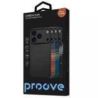Чехол Proove Carbon Slim with Magnetic Ring iPhone 17 Pro/18 Pro Orange