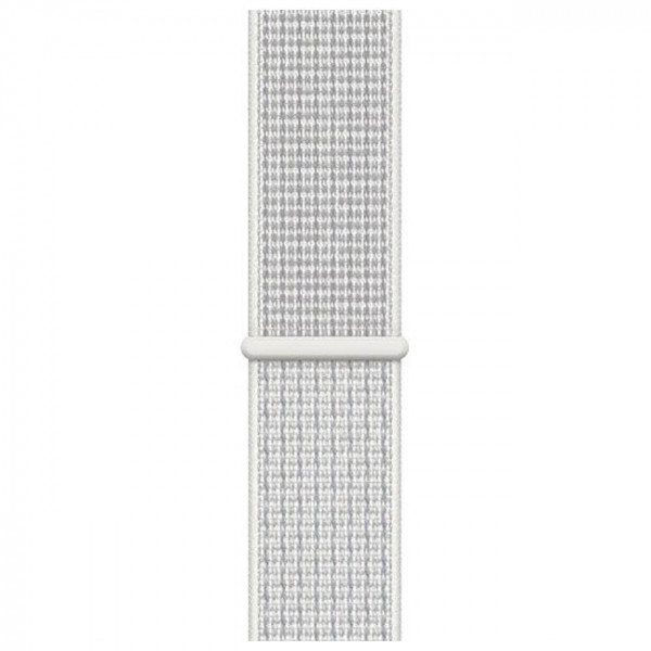 New Apple Watch Series 4 Nike+ GPS 40mm Silver Aluminum Case with Summit White Nike Sport Loop (MU7F2)