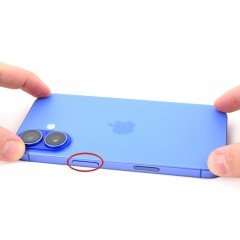 Замена кнопки включения на iPhone 17