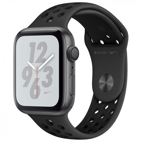 New Apple Watch Series 4 Nike+ GPS + LTE 44mm Space Gray Aluminum Case with Anthracite/Black Nike Sport Band (MTXE2)