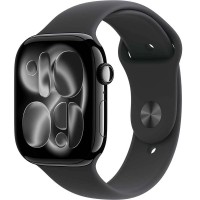Б/У Apple Watch Series 11 42mm Jet Black Aluminum Case with Black Sport Band M/L