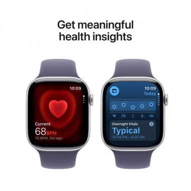 Б/У Apple Watch Series 11 42mm Silver Aluminum Case with Purple Fog Sport Band S/M