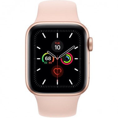 Б/У Apple Watch Series 5 GPS 40mm Gold Aluminum Case with Pink Sand Sport Band