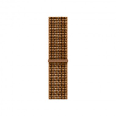 New Apple Watch Series 12 46mm Dark Bronze Aluminum Case w. Light Umber Plaid Sport Loop MJFW4