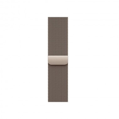 New Apple Watch Series 12 42mm Natural Titanium Case w. Natural Milanese Loop Uni. MJGH4