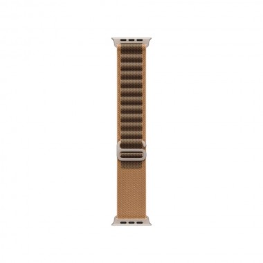 New Apple Watch Ultra 4 GPS + Cellular 49mm Natural Titanium Case w. Desert Alpine Loop - Medium (MJAF4)