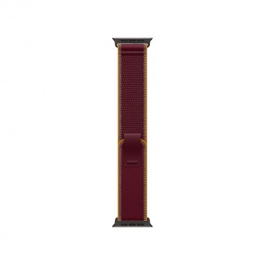 New Apple Watch Ultra 4 GPS + Cellular 49mm Black Titanium Case w. Burgundy Trail Loop - M/L (MJC44)