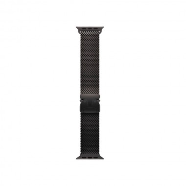 New Apple Watch Ultra 4 GPS + Cellular 49mm Black Titanium Case w. Black Titanium Milanese Loop - Small (MJAU4)