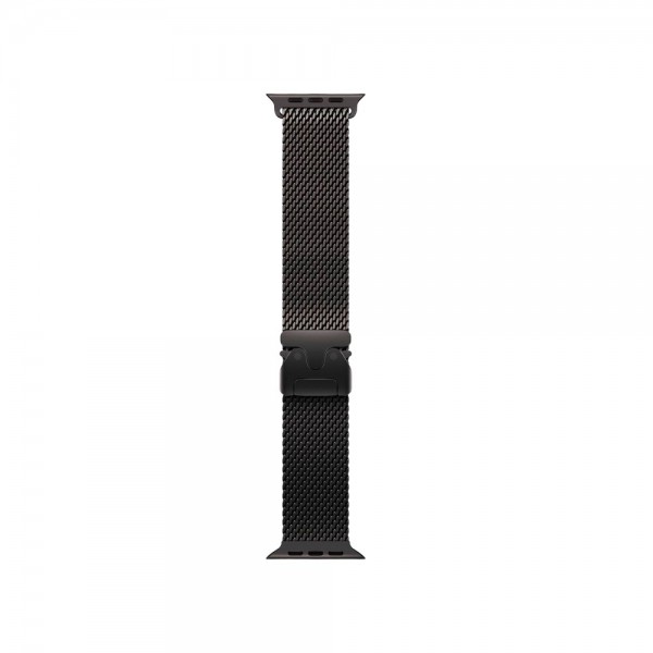 New Apple Watch Ultra 4 GPS + Cellular 49mm Black Titanium Case w. Black Titanium Milanese Loop - Small (MJAU4)