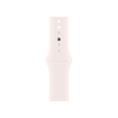 New Apple Watch Series 11 GPS + Cellular 42mm Rose Gold Aluminum Case with Light Blush Sport Band S/M MF8E4