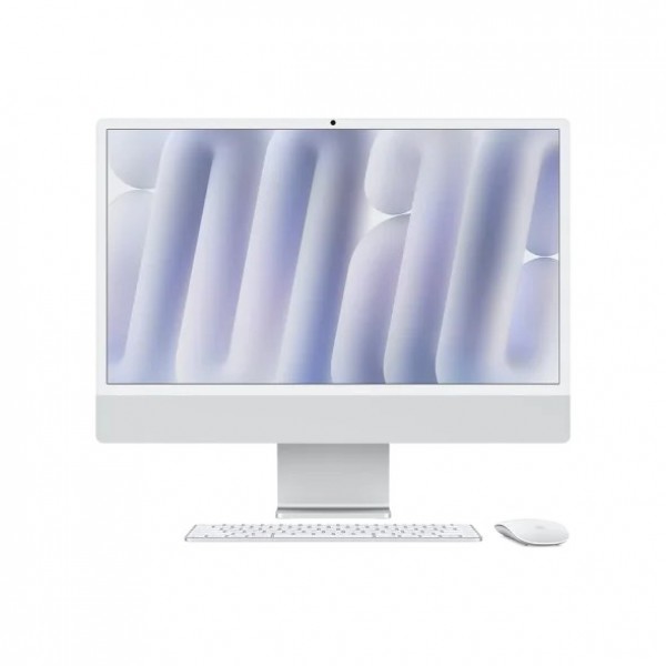 Apple iMac 24" M4 16GB/256GB/10CPU/10GPU Silver 2024 (MWUU3)