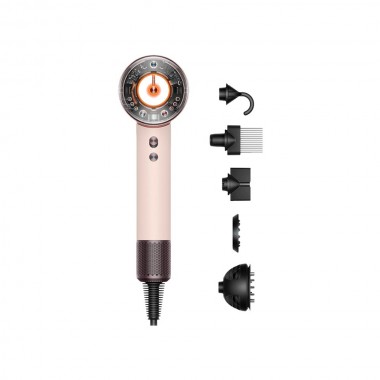 Фен Dyson Supersonic HD16 Nural Hair Dryer Curly+Coily Ceramic Pink/Rose Gold (598975-01) EU