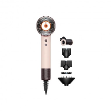 Фен Dyson Supersonic HD16 Nural Hair Dryer Straight+Wavy Ceramic Pink/Rose Gold (113407-01) EU