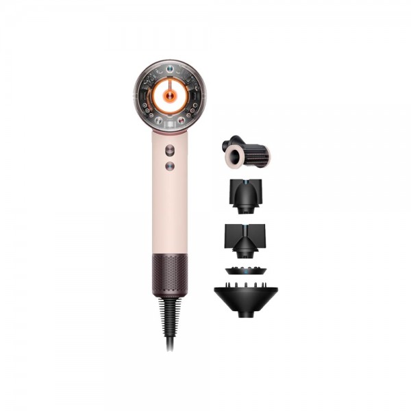 Фен Dyson Supersonic HD16 Nural Hair Dryer Straight+Wavy Ceramic Pink/Rose Gold (113407-01) EU