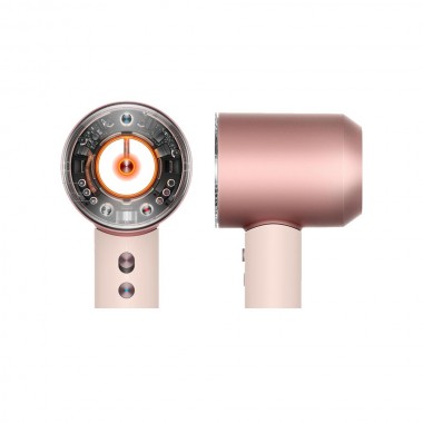 Фен Dyson Supersonic HD16 Nural Hair Dryer Straight+Wavy Ceramic Pink/Rose Gold (113407-01) EU