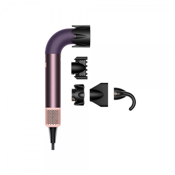 Фен Dyson Supersonic HD17 R Pro Hair Dryer Straight+Wavy - Jasper Plum (122781-01) EU