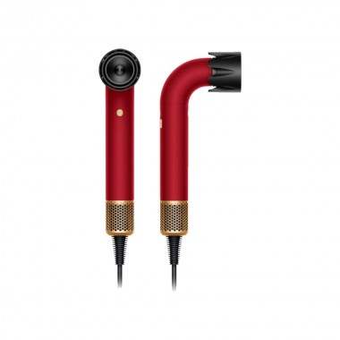 Фен Dyson Supersonic HD17 R Red Straight+Wavy Velvet/Gold Limitted Edition (493118-01)