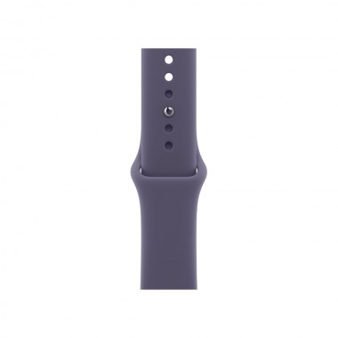 New Apple Watch Series 11 GPS + Cellular 42mm Silver Aluminum Case with Purple Fog Sport Band S/M MF8H4
