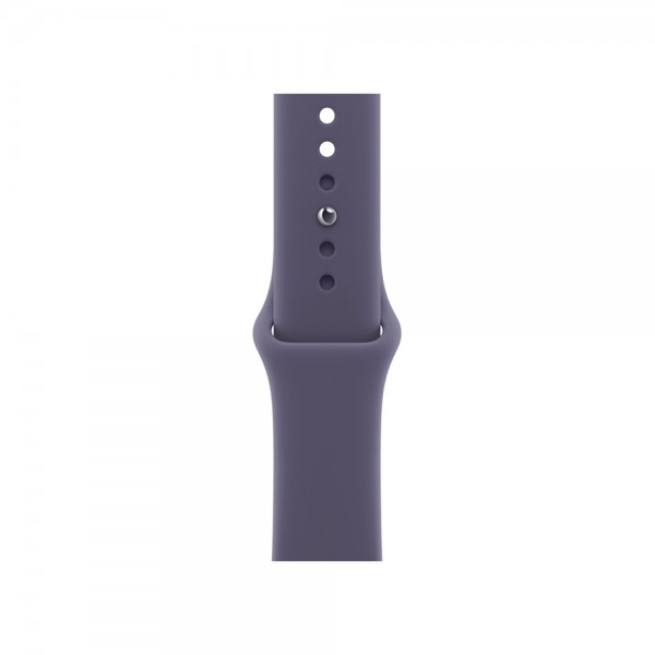 New Apple Watch Series 11 GPS + Cellular 42mm Silver Aluminum Case with Purple Fog Sport Band S/M MF8H4