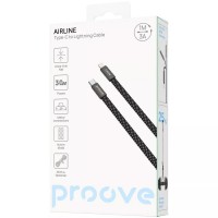 Кабель Proove AirLine Type-C to Lightning 30W (1m) Black