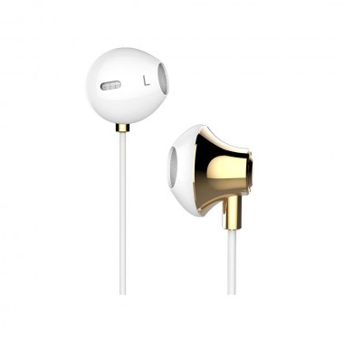 Навушники USAMS US-SJ022 Fashionable Metal - Ejoy Series  Gold