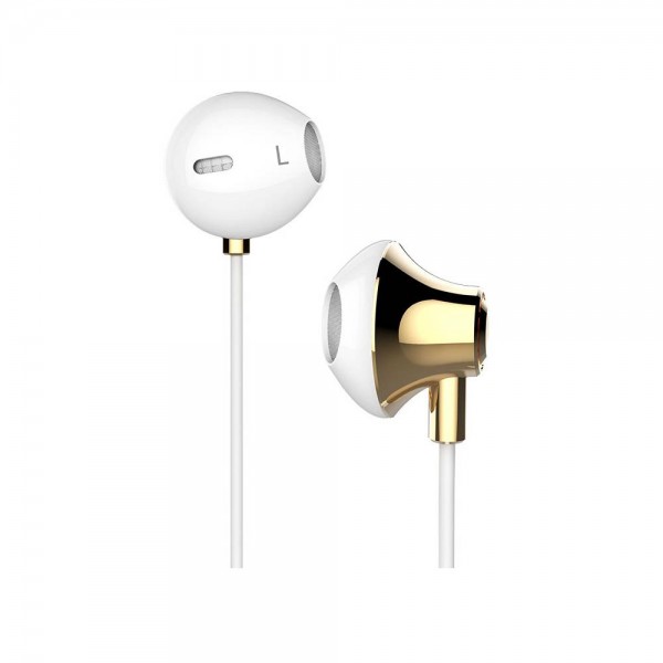 Навушники USAMS US-SJ022 Fashionable Metal - Ejoy Series  Gold