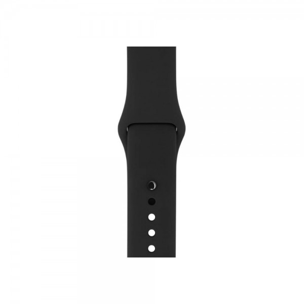 Ремешок для Apple Watch 38/40mm Black Резиновый