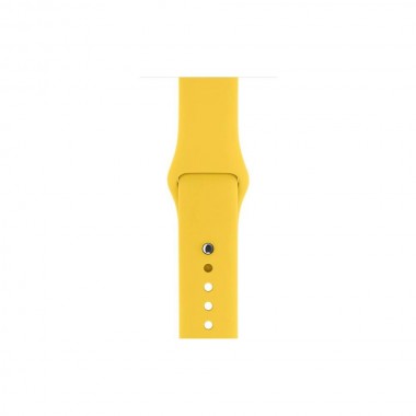 Ремінець для Apple Watch 38/40mm Yellow Гумовий