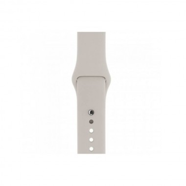 Ремінець для Apple Watch 38/40mm Beige Гумовий