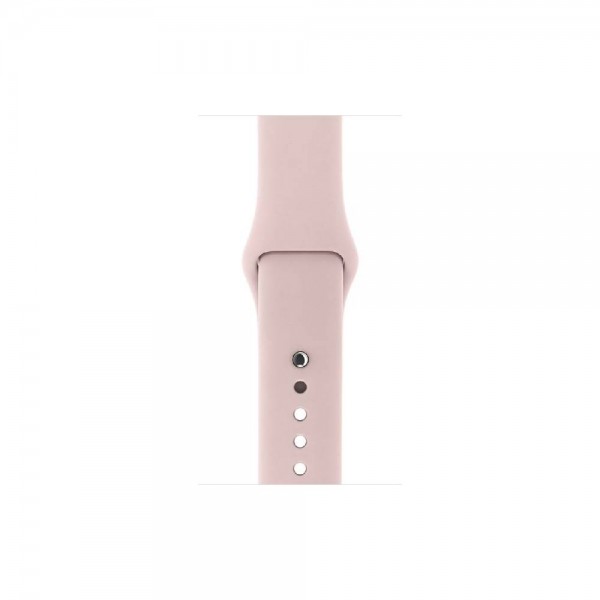 Ремінець для Apple Watch 38/40mm Pink Sand Гумовий