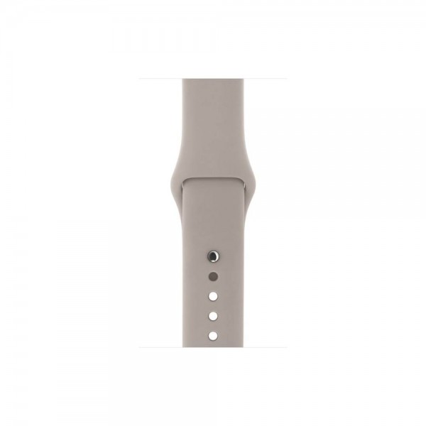 Ремінець для Apple Watch 38/40mm Light Grey Гумовий