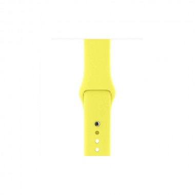 Ремінець для Apple Watch 42/44mm Yellow Гумовий