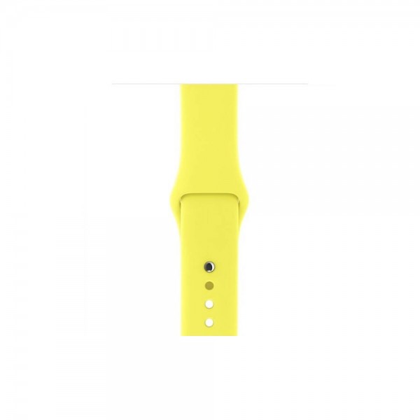 Ремешок для Apple Watch 42/44mm Yellow Резиновый