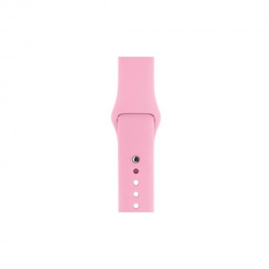 Ремінець для Apple Watch 42/44mm Pink Гумовий