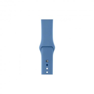 Ремінець для Apple Watch 42/44mm Blue Cobalt Гумовий
