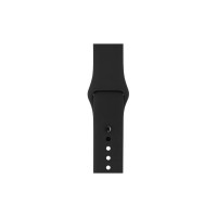 Ремешок для Apple Watch 42/44mm Black Резиновый