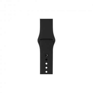 Ремінець для Apple Watch 42/44mm Black Гумовий