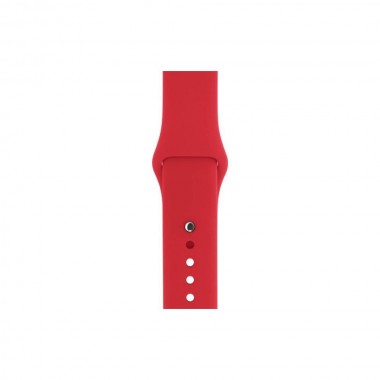 Ремінець для Apple Watch 42/44mm Red Гумовий