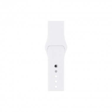 Ремешок для Apple Watch 42/44mm White Резиновый