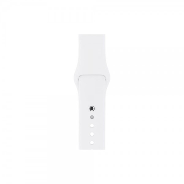 Ремінець для Apple Watch 42/44mm White Гумовий