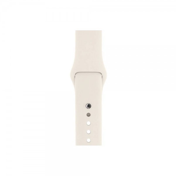 Ремешок для Apple Watch 42/44mm Beige Резиновый
