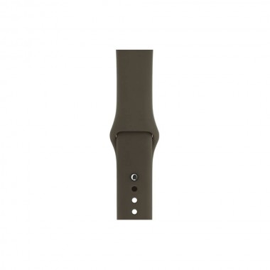 Ремінець для Apple Watch 42/44mm Dark Olive Гумовий