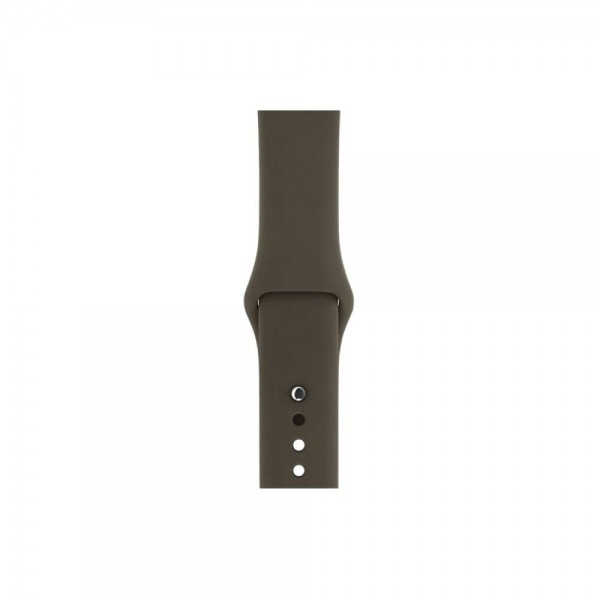 Ремінець для Apple Watch 42/44mm Dark Olive Гумовий