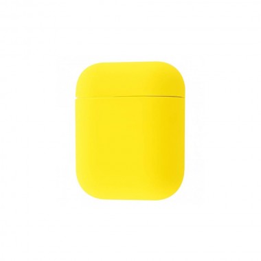 Чехол Silicon case for AirPods Yellow