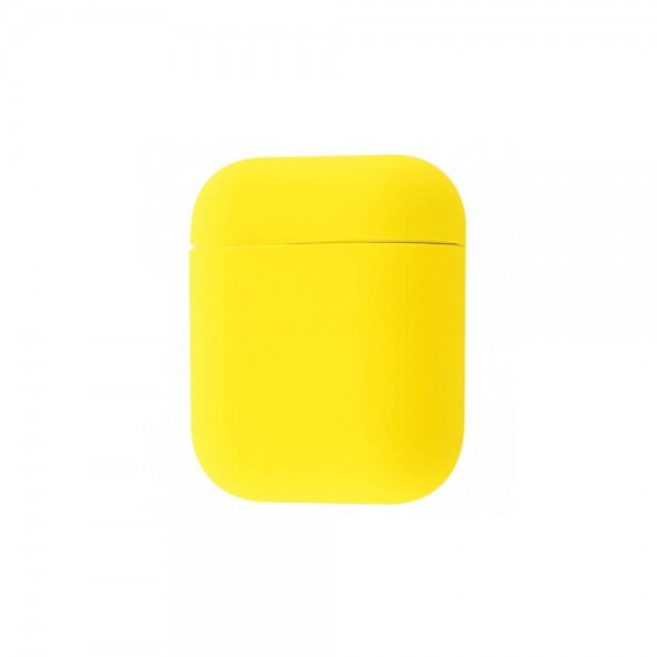 Чехол Silicon case for AirPods Yellow