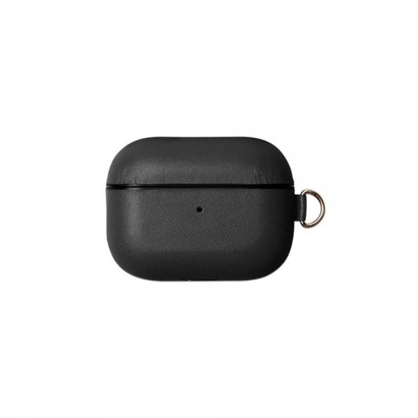 Чехол Leather Case for Airpods Pro Black