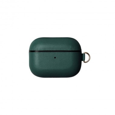 Чехол Leather Case for Airpods Pro Forest Green