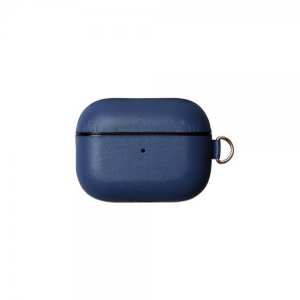 Чехол Leather Case for Airpods Pro Midnght Blue