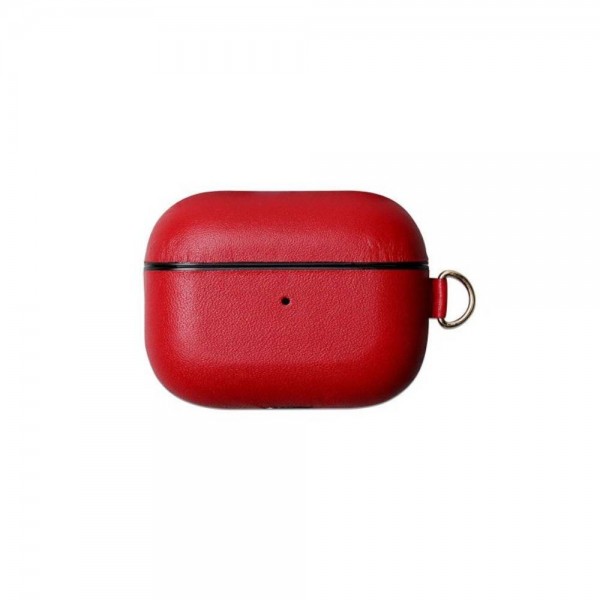 Чохол Leather Case for Airpods Pro Red