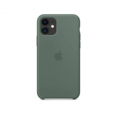 Чохол Apple Silicone сase for iPhone 11 Pine Green